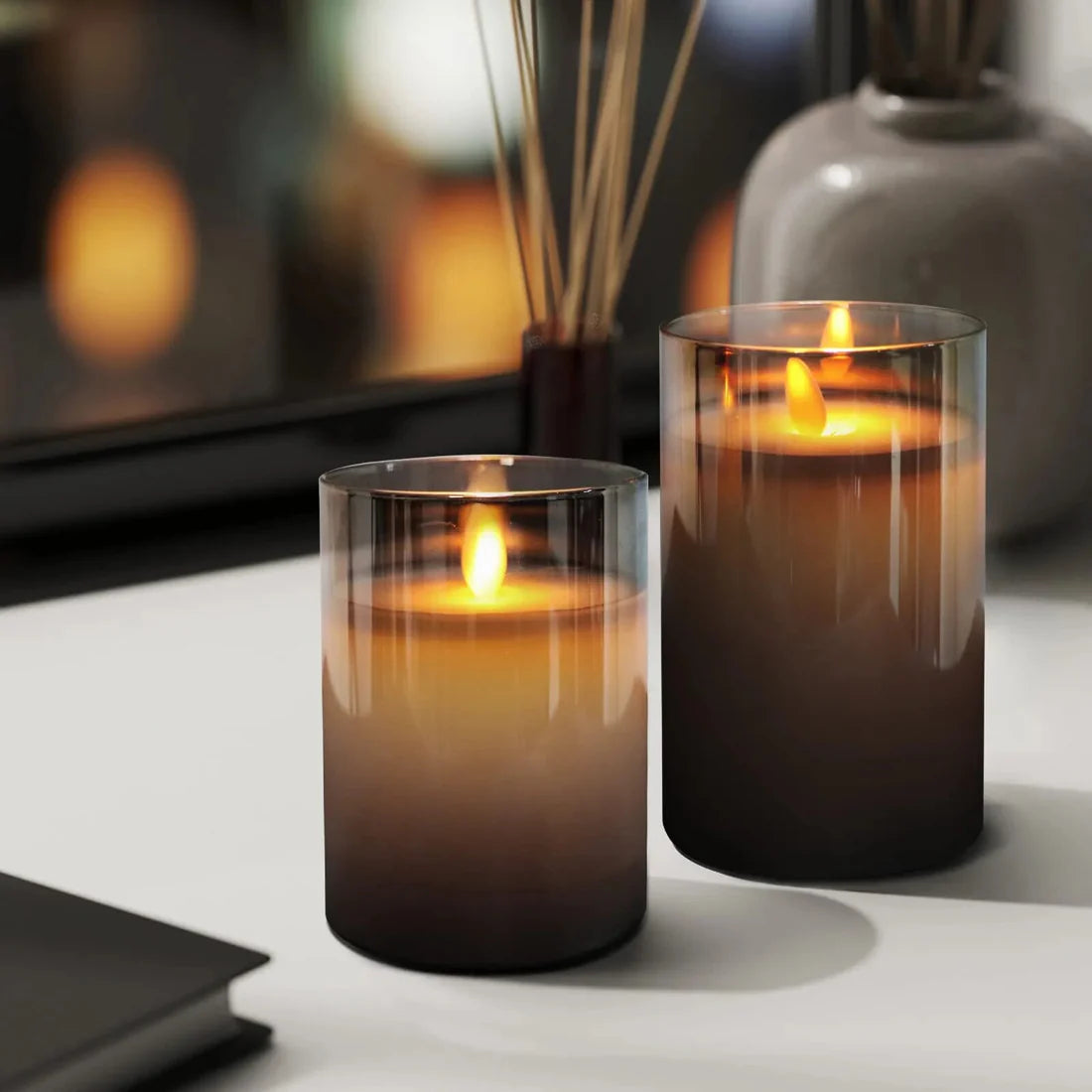 LumaGlow Candle Trio